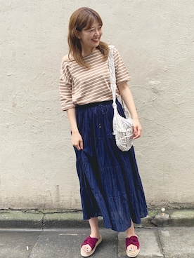 akariさん（レディース・167cm）の春コーディネート