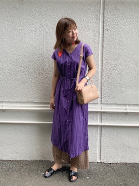 akariさん（レディース・167cm）の夏コーディネート