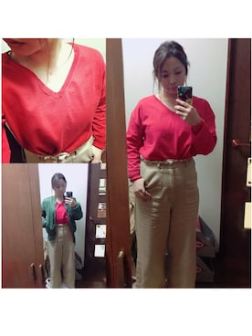 ぴよこさん(レディース・154cm)の春コーディネート