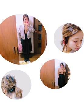 ぴよこさん（レディース・154cm）の秋コーディネート