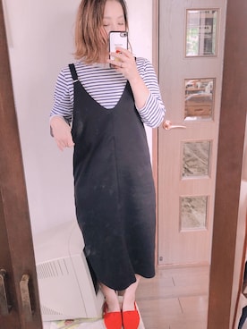 ぴよこさん(レディース・154cm)の春コーディネート