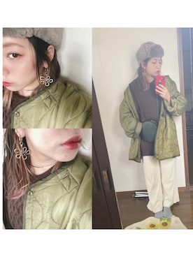 ぴよこさん（レディース・154cm）の秋コーディネート