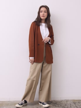 「秋のマイ旬スタイル」｜「アイテム（その他）」を使った、HERENCIA_SNAP さん（レディース・167cm）の秋コーディネート