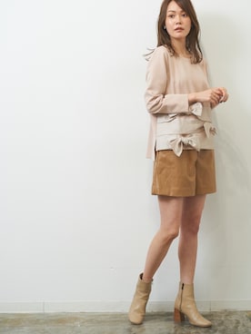 「チョコ色に染まれ」｜「アイテム（その他）」を使った、HERENCIA_SNAP さん（レディース・167cm）の冬コーディネート