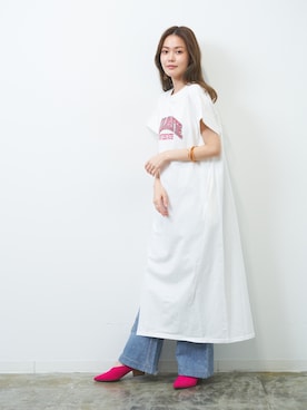 「プチプチ」｜HERENCIA_SNAP さん（レディース・158cm）の春コーディネート