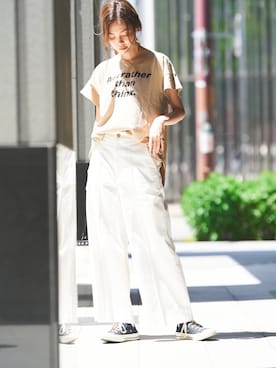 HERENCIA_SNAP さん（レディース・165cm）の春コーディネート