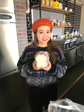 「Another Edition（アナザーエディション）のアイテム（ハンチング/ベレー帽）」を使った、htmさん（レディース・152cm）の夏コーディネート