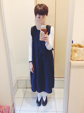 rieさん（レディース・160cm）の春コーディネート