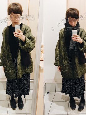 rieさん（レディース・160cm）の秋コーディネート