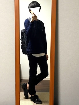 「MSPC（エムエスピーシー）のアイテム」を使った、kazuさん（メンズ・184cm）の秋コーディネート