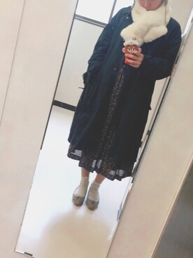 myu-◎さん（レディース・157cm）の冬コーディネート