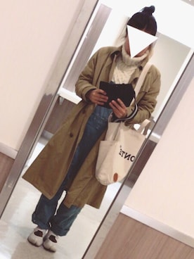 myu-◎さん（レディース・157cm）の冬コーディネート