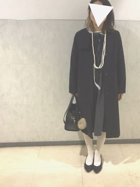 myu-◎さん（レディース・157cm）の冬コーディネート
