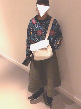 myu-◎さん（レディース・157cm）の春コーディネート