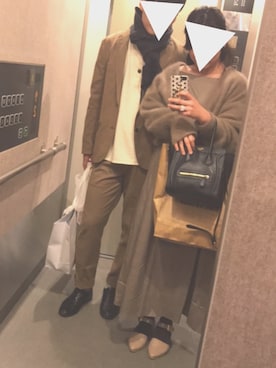 myu-◎さん（レディース・157cm）の冬コーディネート