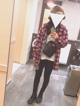 myu-◎さん（レディース・157cm）の冬コーディネート