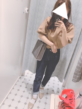 「Engineered Jeans」｜myu-◎さん（レディース・157cm）の夏コーディネート