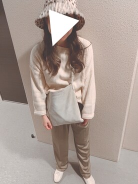 myu-◎さん（レディース・157cm）の冬コーディネート