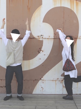 myu-◎さん（レディース・157cm）の春コーディネート