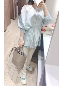 myu-◎さん（レディース・157cm）の夏コーディネート