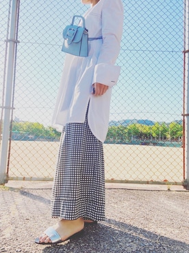 「ルーズフィット」｜mari0922kさん（レディース・152cm）の夏コーディネート