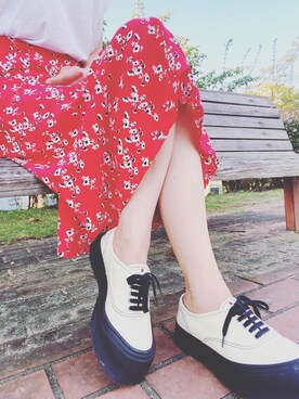 「MARNI（マルニ）のアイテム（シューズ）」を使った、mari0922kさん（レディース・152cm）の夏コーディネート