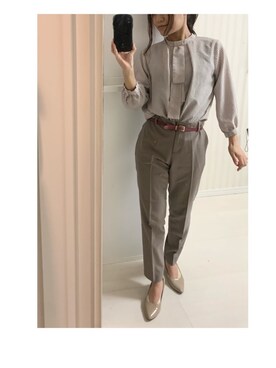 The Suit Company ザ スーツカンパニー のシャツ ブラウスを使ったレディース人気ファッションコーディネート Wear