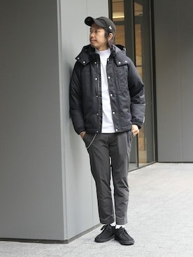 「CAMBER（キャンバー）のアイテム」を使った、NAKAさん（メンズ・175cm）の秋コーディネート