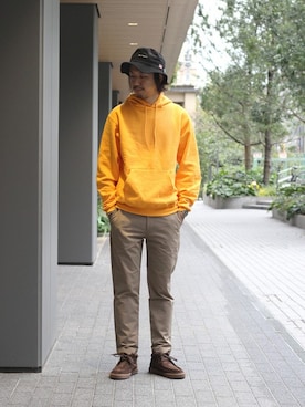 「VANS（バンズ）のアイテム（その他シューズ）」を使った、NAKAさん（メンズ・175cm）の冬コーディネート