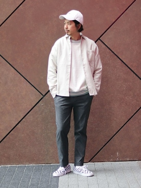 NAKAさん（メンズ・175cm）の春コーディネート