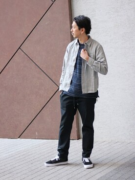 NAKAさん（メンズ・175cm）の春コーディネート