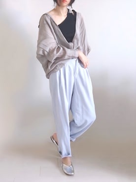 mnさん（レディース・161cm）の春コーディネート