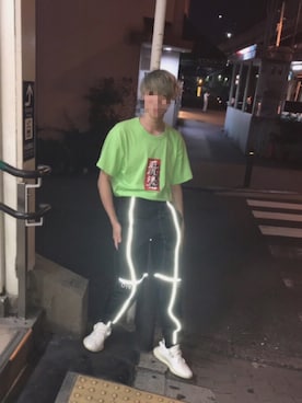 「韓流」｜ひーぼうさん（メンズ・174cm）の夏コーディネート