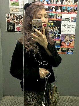 「FIG&VIPER（フィグアンドバイパー）のアイテム（スカート）」を使った、記録用さん（レディース・152cm）の春コーディネート