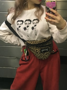 「Last Virgin（ラストバージン）のアイテム」を使った、記録用さん（レディース・152cm）の春コーディネート