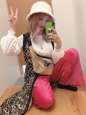 「NADIA（NADIA）のアイテム」を使った、記録用さん（レディース・152cm）の夏コーディネート