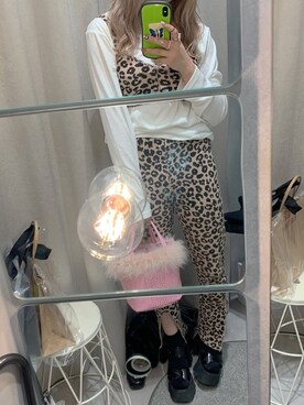 「FIG&VIPER（フィグアンドバイパー）のアイテム（サンダル）」を使った、記録用さん（レディース・152cm）の夏コーディネート
