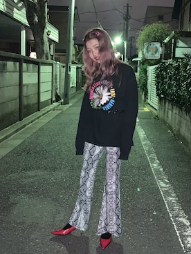 「Last Virgin（ラストバージン）のアイテム」を使った、記録用さん（レディース・152cm）の夏コーディネート