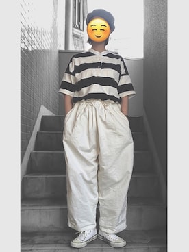 もけろさん(レディース・159cm)の夏コーディネート