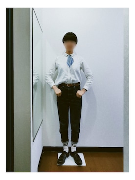 「CALINER（カリネ）のアイテム」を使った、もけろさん（レディース・159cm）の夏コーディネート