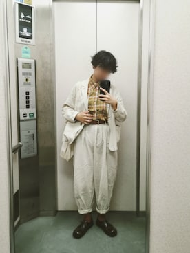 「UNIQLO（ユニクロ）の50色ソックス（消臭機能付き）（ソックス/靴下）」を使った、もけろさん（レディース・159cm）の秋コーディネート