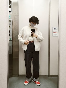 もけろさん（レディース・159cm）の冬コーディネート