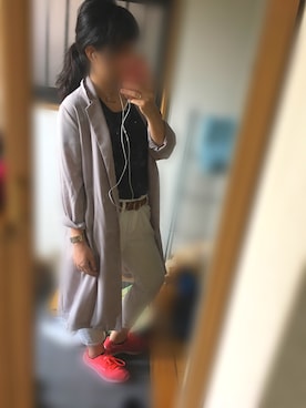 「ライトジャケット」｜あやかさん（レディース・159cm）の秋コーディネート