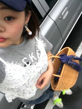 「ちょっとおめかし」｜KA13さん（レディース・156cm）の夏コーディネート