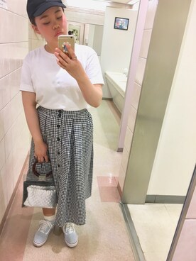 「old skool」｜KA13さん（レディース・156cm）の夏コーディネート