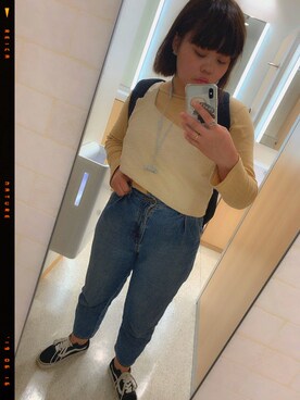「きりっぱなしボブ」｜KA13さん（レディース・155cm）の夏コーディネート