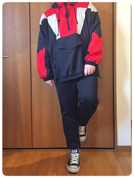 「BEAUTY&YOUTH UNITED ARROWS（ビューティーアンドユースユナイテッドアローズ）のアイテム（ナイロンジャケット）」を使った、たくちゃん𓃟さん（メンズ・170cm）の秋コーディネート