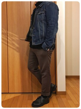 たくちゃん𓃟さん(メンズ・170cm)の冬コーディネート