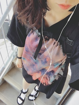 かおちゃんさん（レディース・168cm）の夏コーディネート