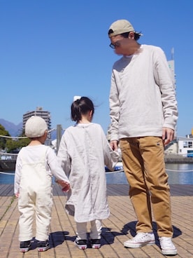 「CONVERSE（コンバース）のCONVERSE (コンバース）　キャンバスオールスター　ローカット　チャックテイラー（スニーカー）」を使った、hechimaさん（メンズ・172cm）の春コーディネート